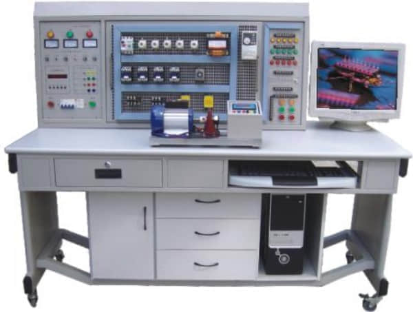 網(wǎng)孔型萬能機(jī)床電路實(shí)訓(xùn)考核鑒定裝置(含PLC、變頻器)
