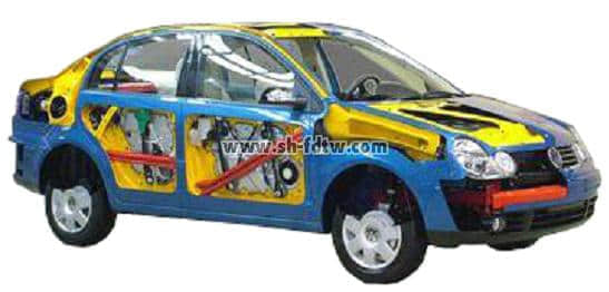 桑塔納整車解剖模型