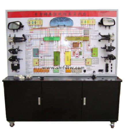 大眾車身網(wǎng)絡(luò)系統(tǒng)示教板