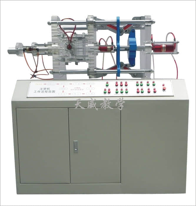 透明液壓注塑機演示模型