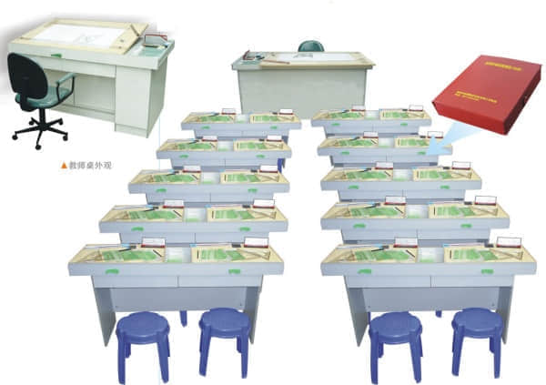 工程制圖實(shí)驗(yàn)室成套設(shè)備(2人座)