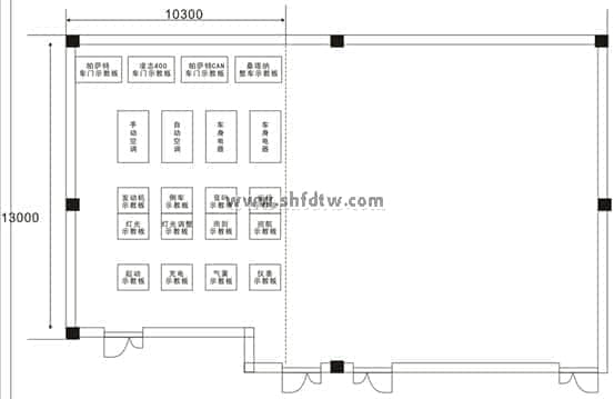 汽車電器一體化實(shí)訓(xùn)室