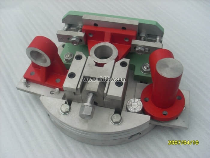 定位元件、典型夾具實物模型