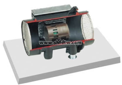 鉑熱式空氣流量計(jì)解剖模型