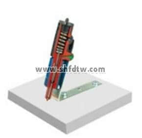 霍爾型噴嘴解剖模型