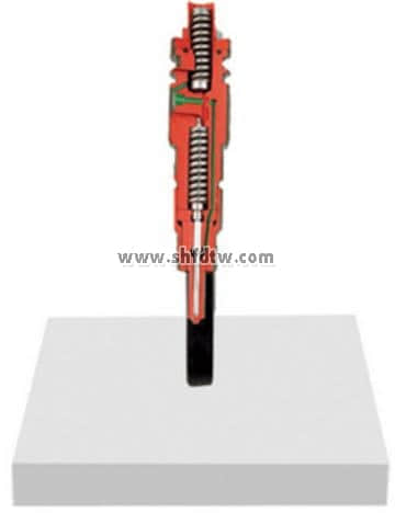 雙彈簧噴嘴解剖模型