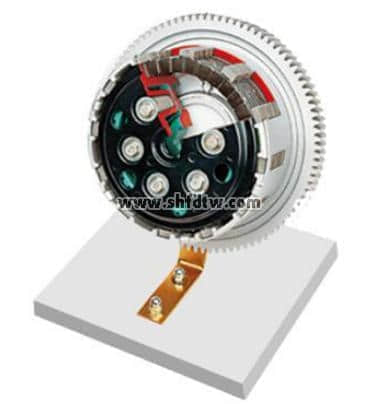 多摩擦片離合器解剖模型