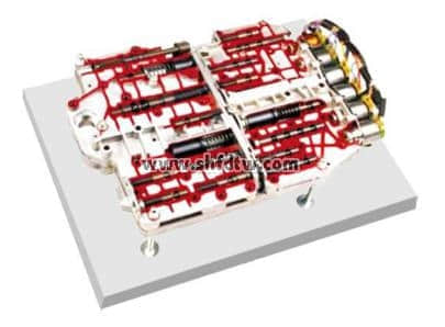 電控?fù)Q檔閥體解剖模型