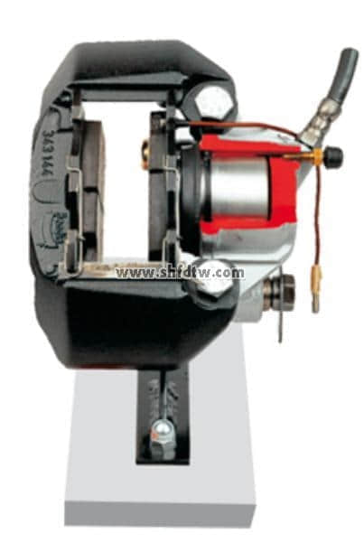 滑動(dòng)鉗盤(pán)式制動(dòng)器解剖模型