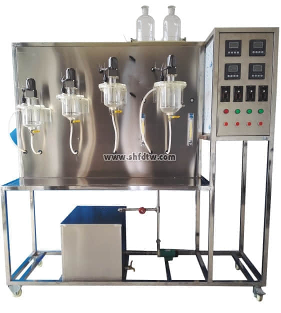 計算機控制多釜串聯(lián)返混性能測定實驗裝置