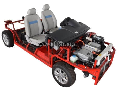 純電動(dòng)汽車(chē)動(dòng)力系統(tǒng)實(shí)訓(xùn)臺(tái)