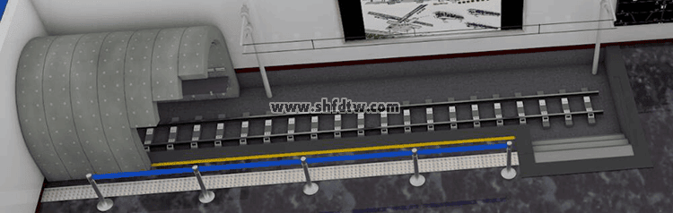 隧道模型剛性接觸網(wǎng)實(shí)訓(xùn)系統(tǒng)