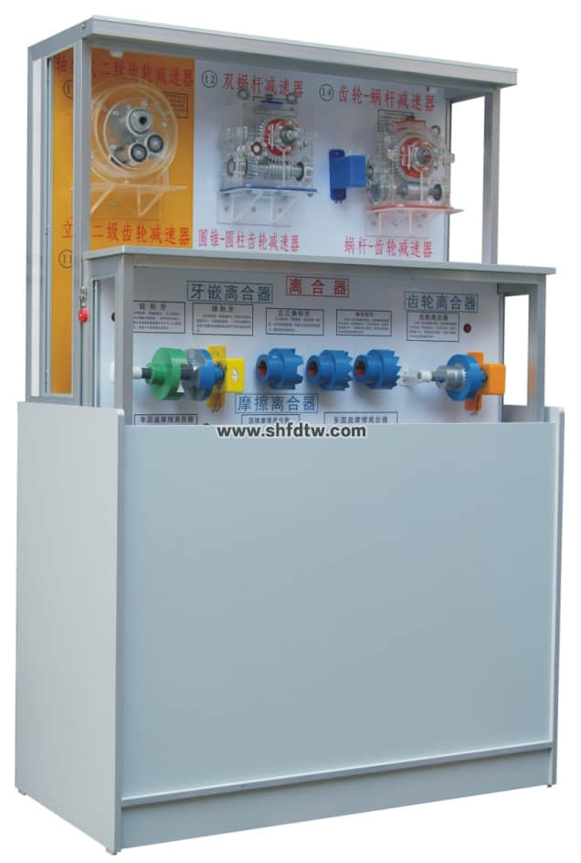 機械綜合陳列柜(帶解說)