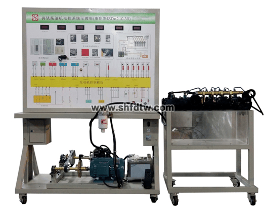 共軌柴油機(jī)電子燃油噴射(油路)系統(tǒng)示教板
