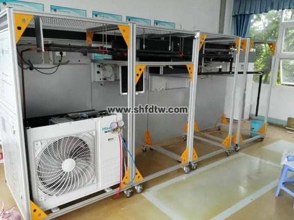 空調(diào)系統(tǒng)多聯(lián)機（可變冷媒制冷劑流量系統(tǒng)）系統(tǒng)實訓(xùn)裝置