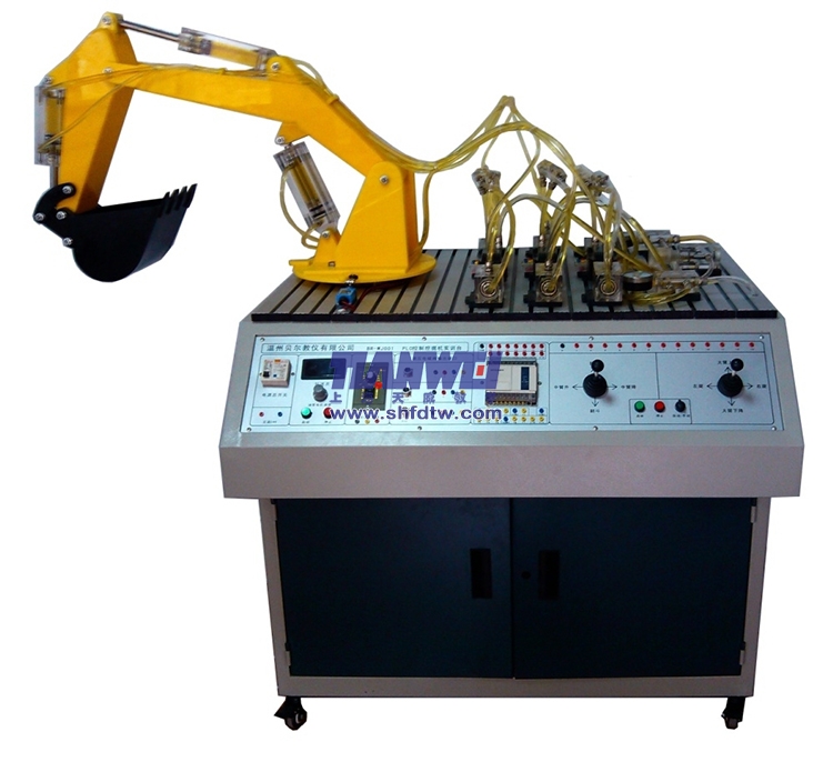 PLC控制透明挖掘機(jī)實(shí)訓(xùn)臺(tái)
